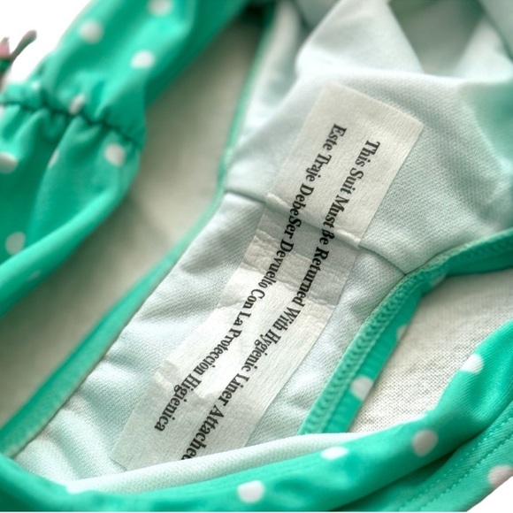 🆕 CAT & JACK Girls Tropical Leaf Bikini Set (14/16) NWT - Picture 7 of 8